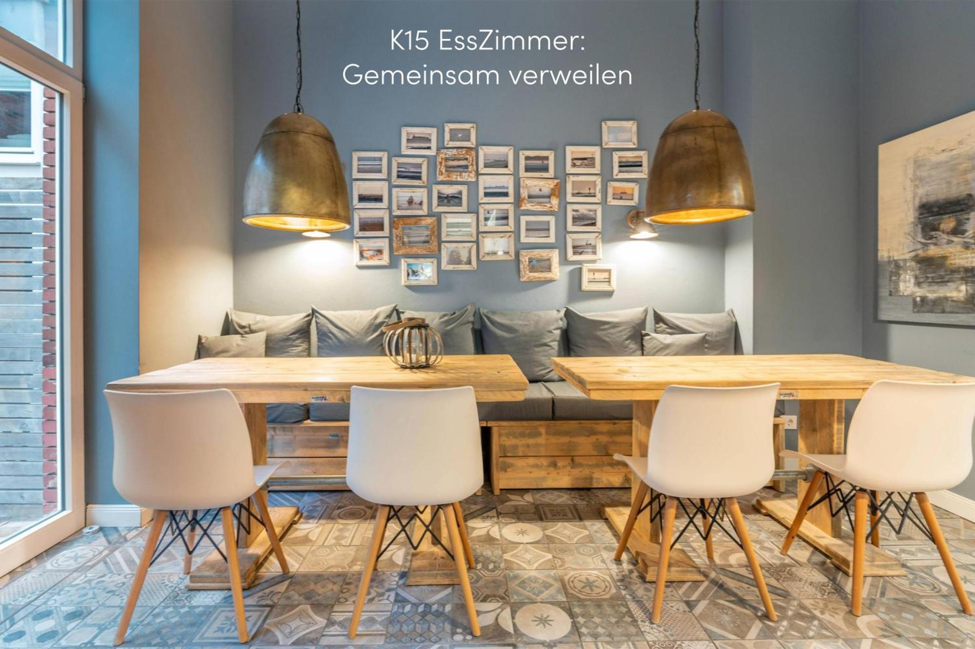 Logierhaus K15 Appartement 11 Plus Borkum Bagian luar foto